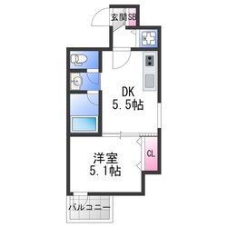 グランスイートの物件間取画像